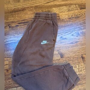 Nike Kids Chocolate Brown Joggers